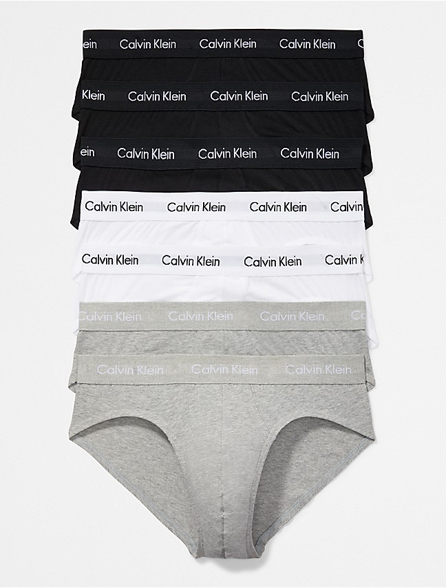 Calvin Klein Underwear HIP 3 PACK - Slip - black/schwarz 