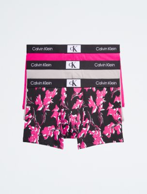 Mens Calvin Klein black Stretch-Cotton 1996 Trunks (Pack of 7
