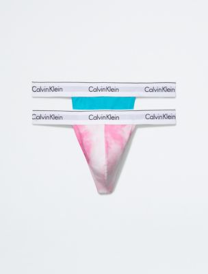 Modern Cotton Thong : Black  Calvin Klein – Mesbobettes