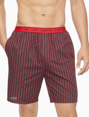 CK One Woven Cotton Sleep Shorts - CALVIN KLEIN - Smith