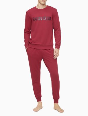 calvin klein velvet joggers