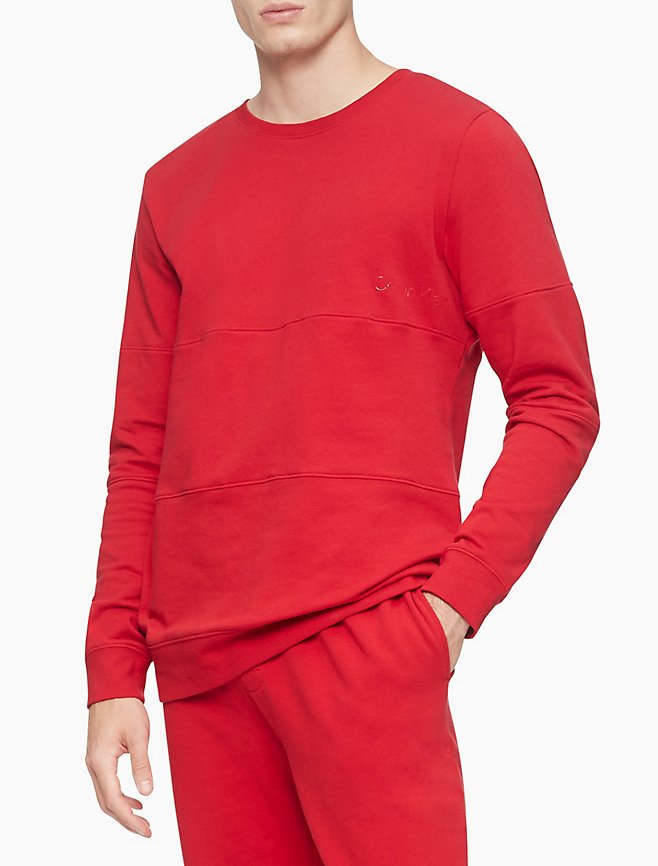 Calvin Klein Gloss Logo Sleep Sweatshirt