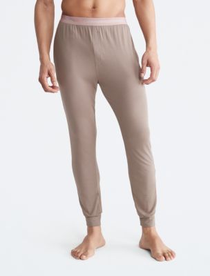 Ultra-Soft Modern Lounge Sleep Joggers, Mauve Brown/Summer Taupe
