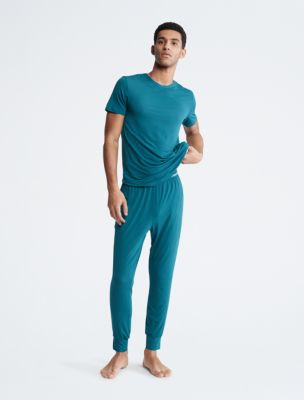 Ultra Soft Modern Lounge Sleep T-Shirt + Joggers, 