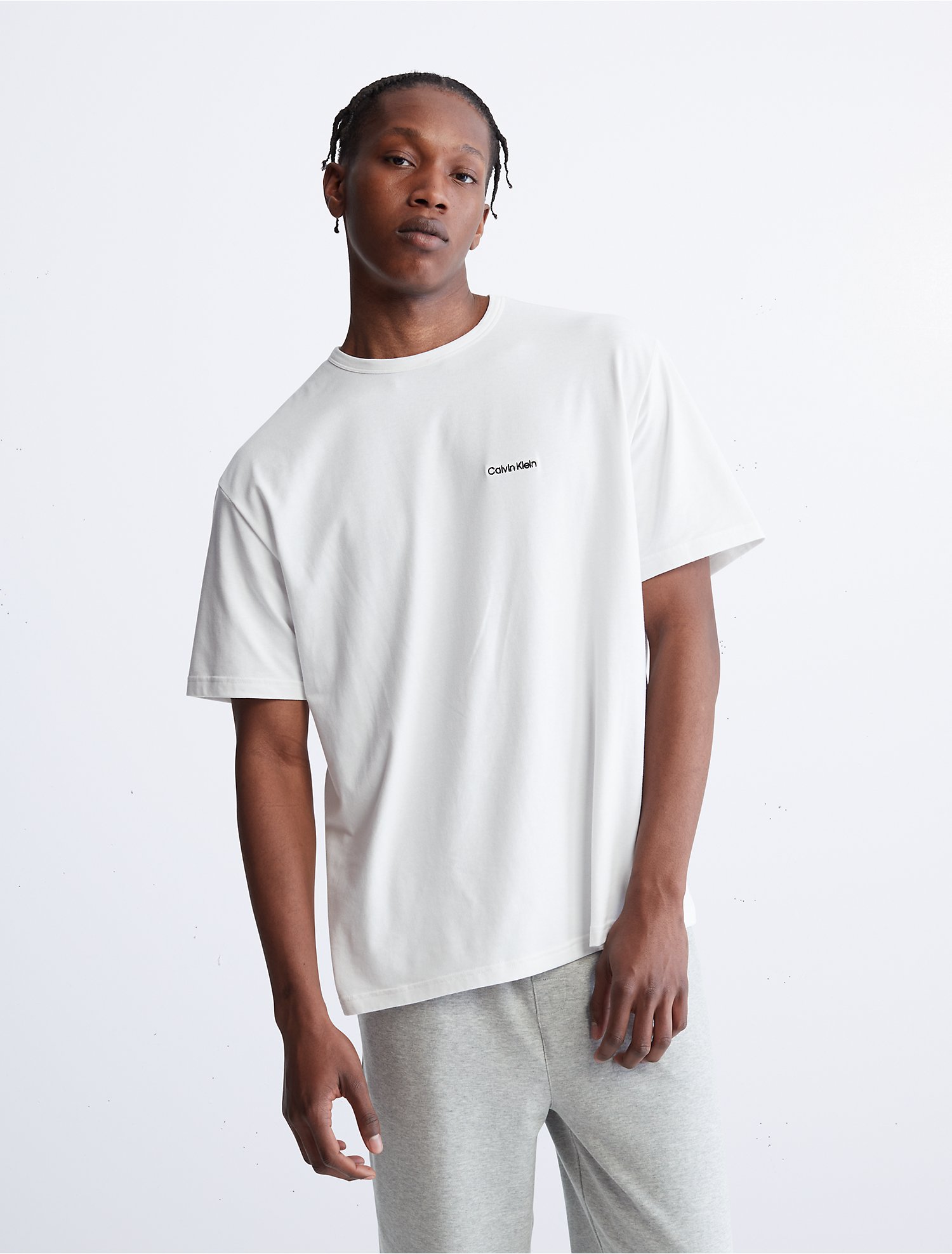 linse Karakter Mild Modern Cotton Lounge Crewneck T-Shirt | Calvin Klein