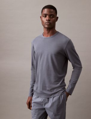 Calvin klein sleepwear logo crew t shirt online