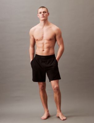 Calvin Klein Underwear SLEEP SHORT - Pyjama bottoms - black 