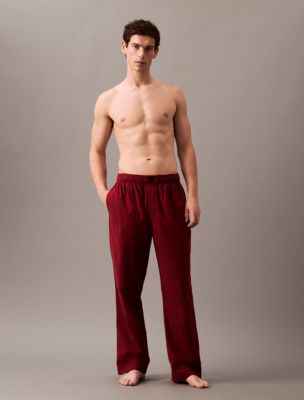 Calvin klein red plaid pajamas sale