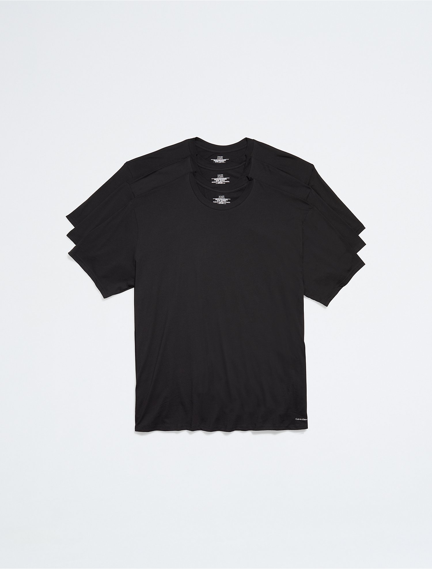 Big & Tall Cotton Classic Fit 3-Pack Crewneck T-Shirt | Calvin Klein® USA