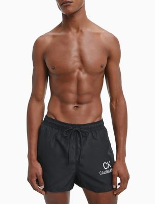 khaki calvin klein swim shorts