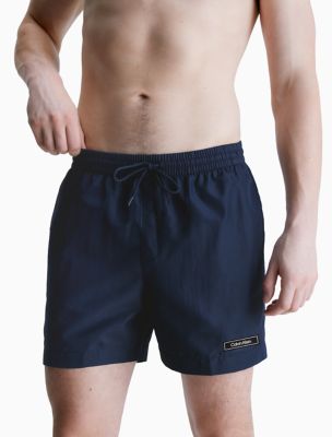 Core Solids Drawstring Waist Swim Shorts