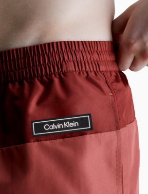 Green calvin klein swim shorts online