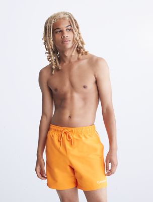 calvin klein piping swim shorts