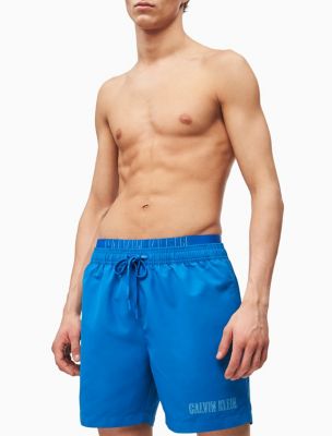 calvin klein double band swim shorts