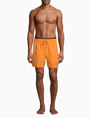 calvin klein double band swim shorts