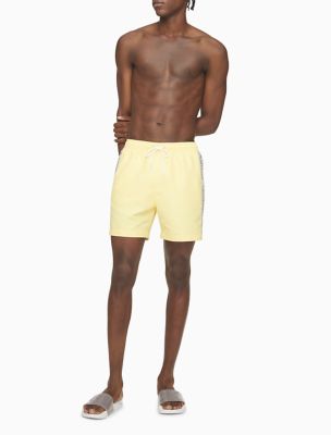 calvin klein swim core tape swim shorts