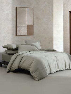 Organic Earth Cotton Sateen Duvet Cover Set Calvin Klein