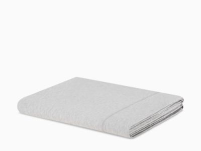 Modern Cotton Body Flat Sheet, Grey/Slate