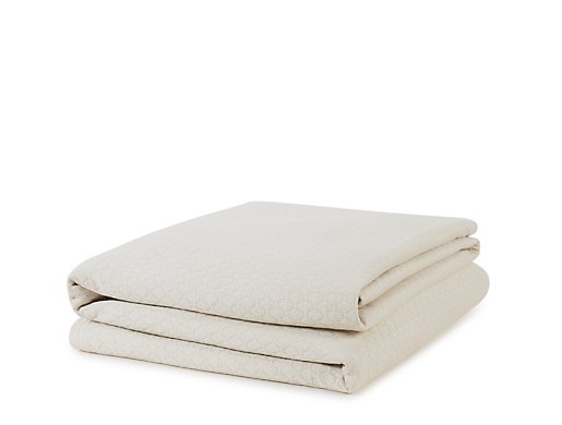 Oval Bands Coverlet In Bisque Calvin Klein