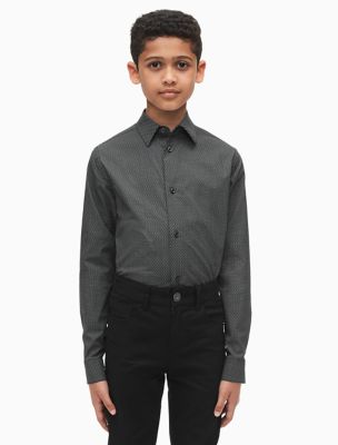 boys calvin klein dress shirt
