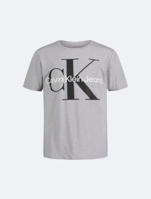 Calvin Klein Boys Neon Green Logo T-Shirt