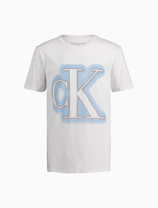Calvin Klein Boys' Monogram Logo T-Shirt
