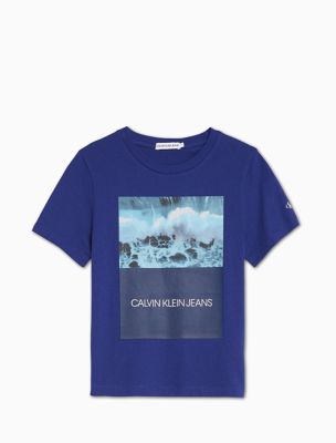 calvin klein t shirt blue