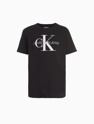 Boys Monogram Logo Crewneck T-Shirt 