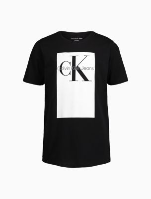 Calvin Klein Boys' Monogram Logo T-Shirt