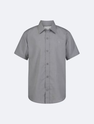 Calvin klein white button down on sale