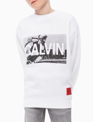 oversized calvin klein sweatshirt