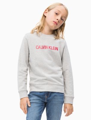 calvin klein institutional logo sweatshirt