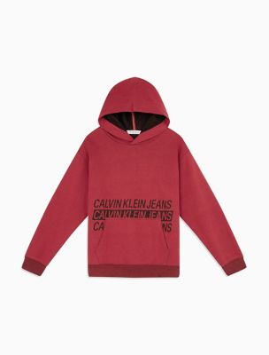 pink calvin klein hoodie