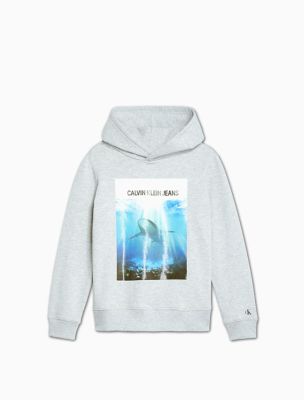 boys shark hoodie