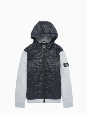 calvin klein quilted jackets