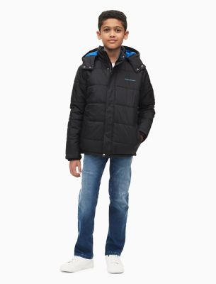 calvin klein mens bubble jacket