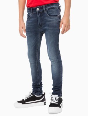 boys dark blue jeans