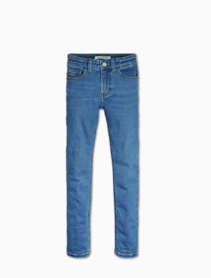 Boys Skinny Fit Fresh Blue Jeans 