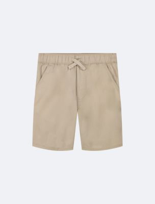 Boys Modern Pull-On Shorts, Oatmeal