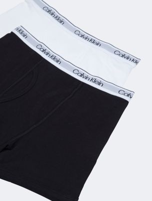 Calvin Klein Boys' Modern Cotton Assorted Boxer Briefs Underwear