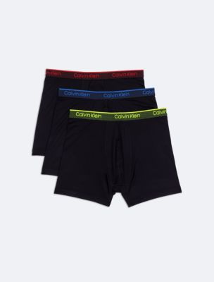 Boys Performance 3 Pack Boxer Brief Calvin Klein