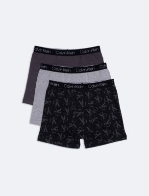 Calvin Klein Girls Panties Underwear Cotton Stretch Assorted Print-Solid  (Large 12-14) 6 Pack 