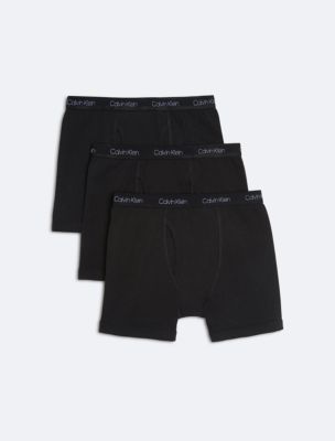 Calvin Klein Boys' Underwear 4 Pack Boxer Brief Value Pack, Black Iris  Pack, Large : : Clothing, Shoes & Accessories