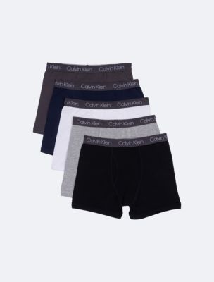 Calvin Klein Boys Boys Underwear Modern Cotton Briefs, Black Iris