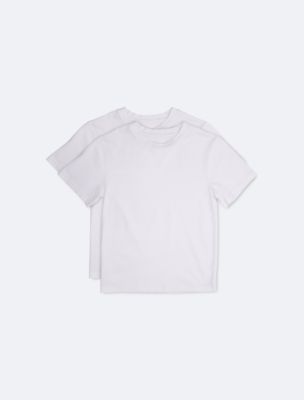 Boys 2-Pack Cotton T-Shirts, White