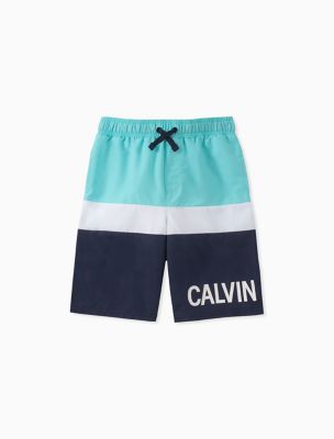 calvin klein swim shorts boys