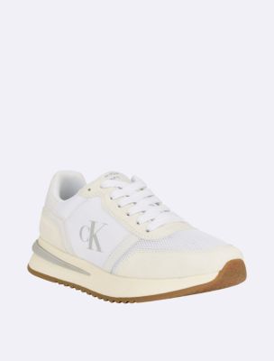 CALVIN KLEIN Women's imitation leather sneakers - CALVIN KLEIN - Citysport