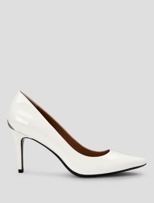 calvin klein gayle patent pumps