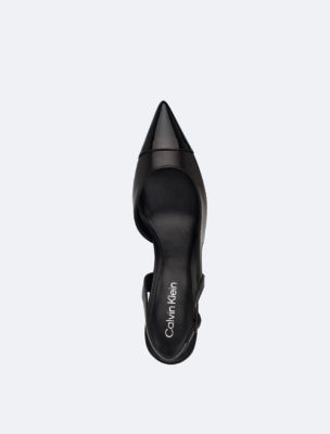 Calvin klein pointed toe heels online