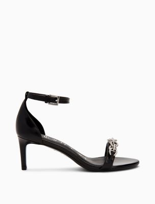 calvin klein heeled sandals